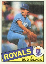1985 Topps Baseball Cards      412     Bud Black
